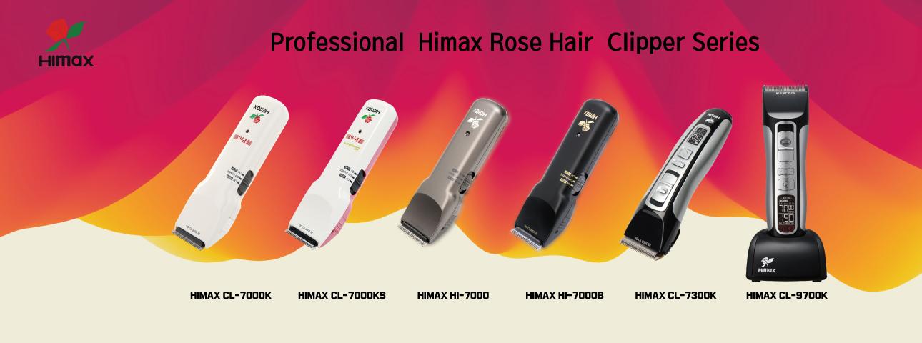 professional himax rose hair clipper series